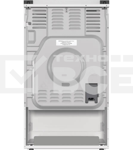 Плита комбинированная Gorenje GK5A12WG белый, конфорок 2 газовых и 2 электрических, духовка 68 л, 50 см x 85 см x 59.4 см