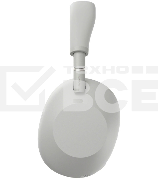 Беспроводные/проводные наушники Sony WH-1000XM6 серебро, полноразмерные, Bluetooth + проводной, адаптивное активное шумоподавление, до 40 ч