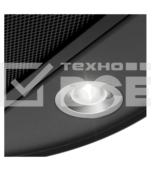 Вытяжка Kuppersberg, цилиндрическая, настенная, 35 см, электронное кнопочное управление, таймер, отвод/рециркуляция, 3 скорости, производительность 850 м3/ч, LED освещение, обратный клапан, уровень шума 68 дБ, угольный фильтр CF110 (опция), цвет черный