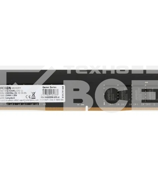 Оперативная память AMD Radeon R9, DDR4, 16GB (1x16GB), 3200MHz, CL16, OEM