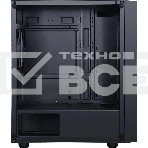 Компьютерный корпус Accord M203 черный без БП ATX 2xUSB2.0 1xUSB3.0 1xUSB3.1 audio bott PSU, фото3