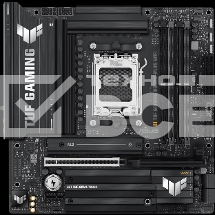 Материнская плата ASUS TUF GAMING B850M-PLUS WIFI, AM5, AMD B850, 4xDDR5, 4xSATA, 3xM.2, 1xPCIe 4.0 x16, 1xHDMI, 1xDP, 1x 2.5Gb LAN, 1xUSB-C 20Gbps, 3xUSB-A 10Gbps, 4xUSB-A 5Gbps, 4xUSB-A 2.0, 7.1, micro-ATX