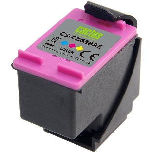 Картридж струйный Cactus CS-CZ638AE № 46 многоцветный (21 мл) для HP DJ IA 2020hc/2520hc Ultra 2029/2529/4729AIO