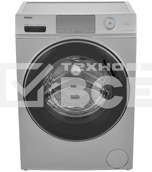 Стиральная машина Haier HW80-BP14969BS серебристый загрузка фронтальная 8 кг, 1400 об/мин., класс: А+++