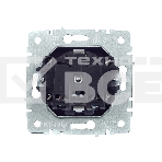 Розетка 1-местная IEK BRITE РС14-1-0-БрС с заземлением, с защитными шторками, 16А, сталь, фото3