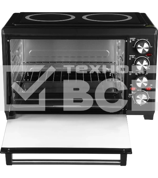 Мини-печь Hyundai MIO-HY086 38л. 1600Вт черный