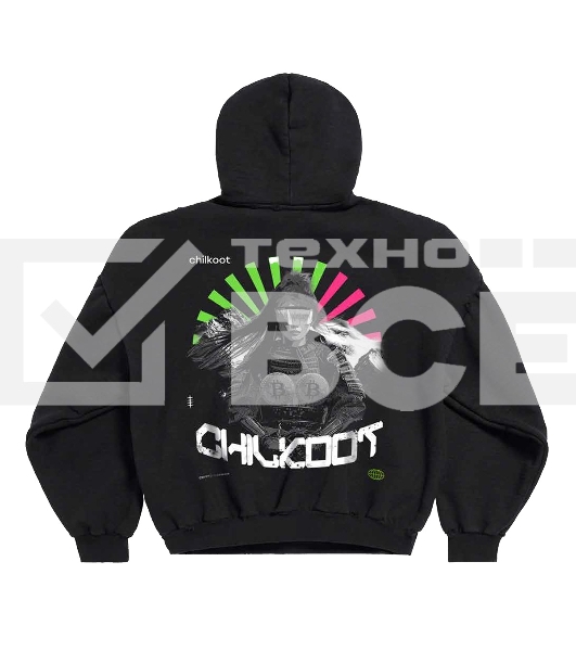 Толстовка на молнии Chilkoot HOODIECH2024, черный
