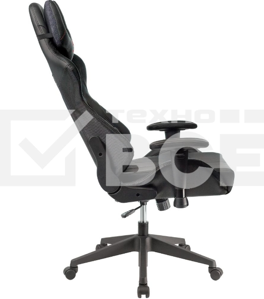 Кресло игровое A4Tech Bloody GC-500, черный, эко.кожа, крестовина пластик