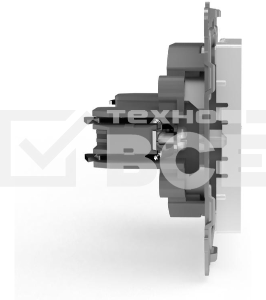 Коннектор TV СП Pixel механизм бел. TOKOV ELECTRIC TKE-PX-A1C-C01