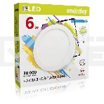 Накладной светильник Smartbuy (SBL-RSDL-6-65K) 6w/6500K, фото2