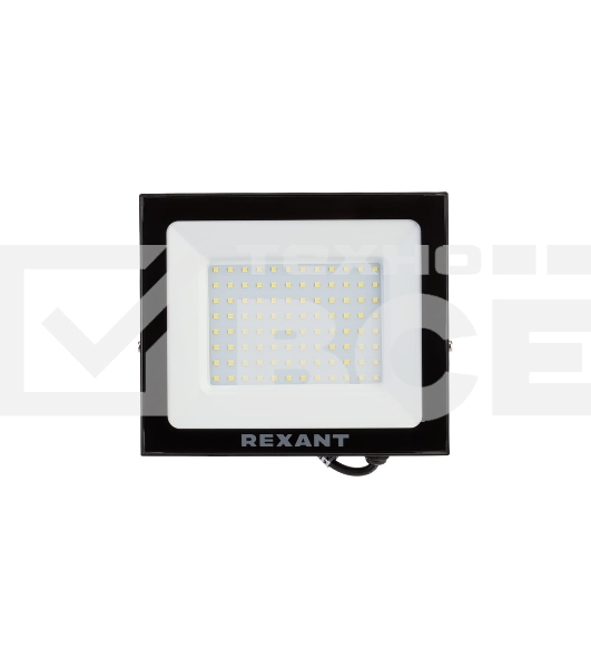 Прожектор светодиодный Rexant 605-005 100 Вт 200–260В IP65 8000 лм 6500 K холодный свет