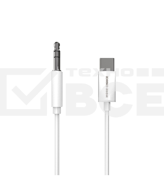 Кабель аудио MORE CHOICE (4610196406812) UK22a 2м белый