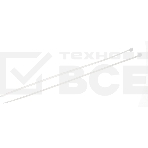 Нейлоновые стяжки Fortisflex КСС 4х250 белый 100 штук, фото3