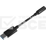 Переходник Defender JACK03-01 3.5 jack (F)-Type-C(M) c ЦАП 1, фото3