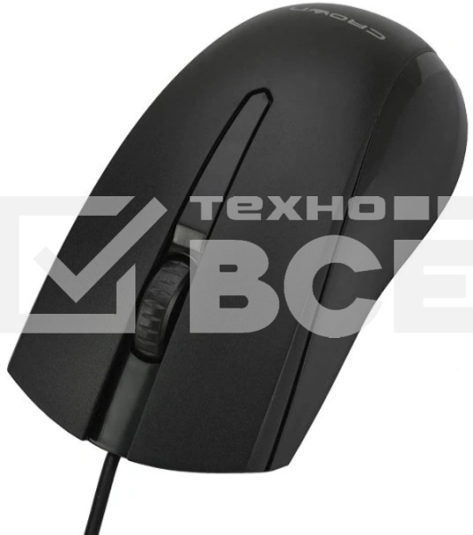 Мышь проводная CROWN CMM-310 черный