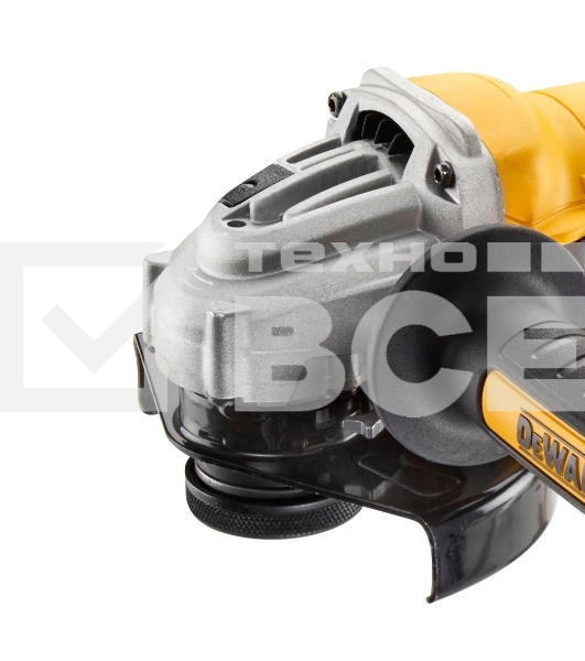 Угловая шлифовальная машина DeWalt DWE4257-QS 1500Вт 10000об/мин рез.шпин.:M14 d=125мм