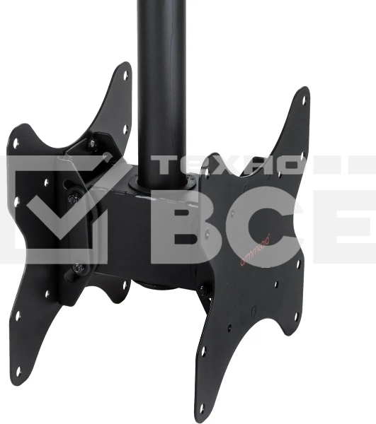 Кронштейн для телевизора Arm Media LCD-1650 черный, 15'-48' макс. 90 кг, потолочный, поворот и наклон