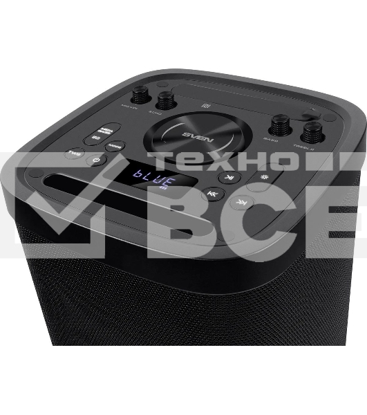 Колонка порт. Sven АС PS-930 черный 150W 1.0 BT/3.5Jack 7200mAh (SV-022402)