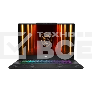 Ноутбук MSI Cyborg 17 B2RWEKG-279XRU/17.3'/IPS/Intel Core 7 240H/16Gb/1Tb SSD/NVIDIA GeForce RTX 5050 8Gb/NoOS/черный/2.5kg
