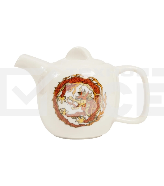 Набор чайный Mystery MEK-1624 1.2л, белый, 1500 Вт, (корпус: керамика)