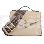 Сумка женская The Bridge Irene 04520501/TH бежевая натур.кожа, фото 1