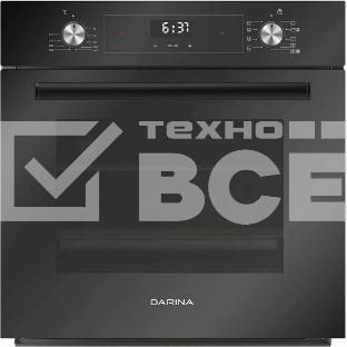 Духовой шкаф электрический Darina 0V5 BDE 112 708 B1 черный, встраиваемый