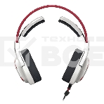 Наушники с микрофоном A4Tech Bloody G575 Naraka белый/красный 2м мониторные USB оголовье (G575 NARAKA), фото4