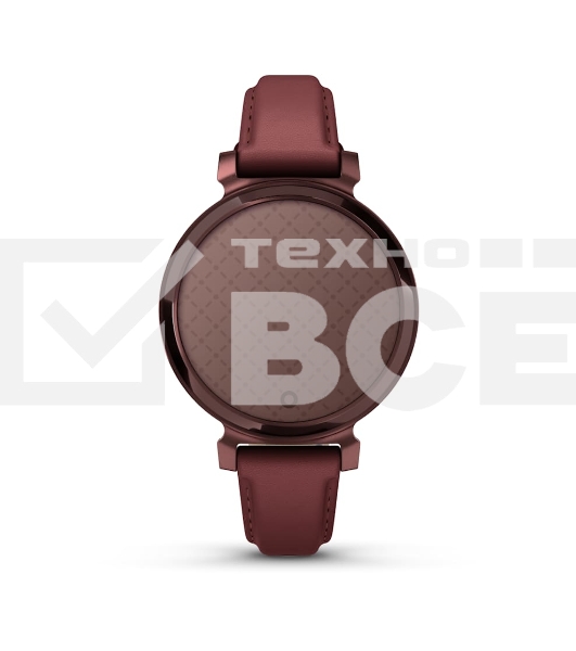 Смарт-часы Garmin Lily 2 Classic темно-бронзовый, ежевичный кожаный ремешок 35,4мм
