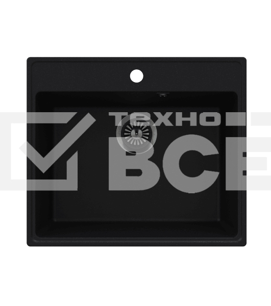 Кухонная мойка Maunfeld Perla 580 MFQS-580B черный