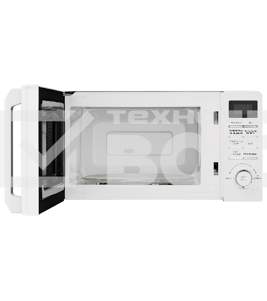 Микроволновая печь BBK 20MWS-720T/W белый, 20 л, 700 Вт, поворотный механизм/кнопки