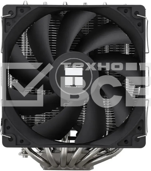 Устройство охлаждения(кулер) Thermalright Peerless Assassin 120 SE Soc-AM5/AM4/1200/1700/1851 черный 4-pin 25.6dB Al+Cu 730gr Ret (PA120-SE)