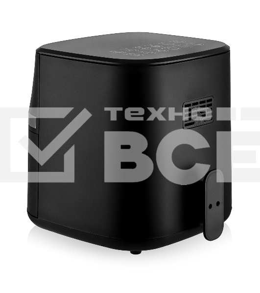 Аэрогриль BRAYER BR2038 чёрный, 1600 Вт, 7 л, упр. - сенсор, программ - 12