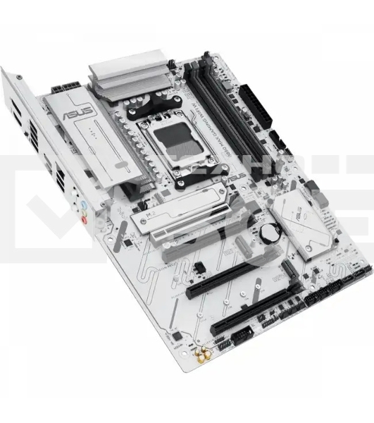 Материнская плата ASUS B850 MAX GAMING WIFI W, AM5, AMD B850, 4xDDR5, 4xSATA, 3xM.2, 1xPCIe 5.0 x16, 1xPCIe 4.0 x4, 2xPCIe 3.0 x1, 1xDisplayPort, 1xHDMI, 1x2.5Gb LAN, Wi-Fi 6E, Bluetooth 5.3, 1xUSB-C 10Gbps, 3xUSB-A 10Gbps, 2xUSB-A 5Gbps, 2xUSB-A 2.0, 3x3
