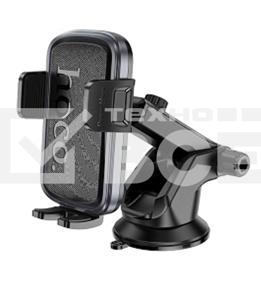 Автомобильный держатель HOCO (6942007647892) H79 4.5'-7.0' черный металлик