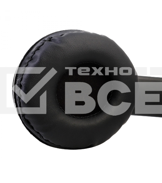 Беспроводные/проводные наушники Ergolux ELX-BTHP01-C02 черный, накладные, Bluetooth 5.0 + проводной, складная конструкция, до 6 ч