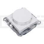 Светорегулятор поворотно-нажимной AtlasDesign 400Вт механизм бел. SE ATN000123, фото2