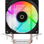 Кулер для процессора Ocypus Gamma A20 BK ARGB, 92mm FARGB FAN, Top FARGB Panel, 2 HEAT PIPES, 3-PIN, 1900 RPM, 21DBA, HYDRO BEARING, LGA115X/1200/1700/18XX, AM4/AM5, фото9