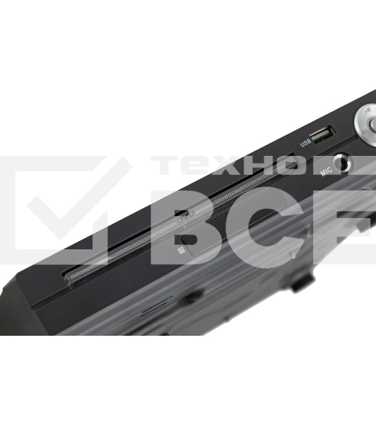 Плеер DVD Hyundai H-DVD200 черный Караоке ПДУ