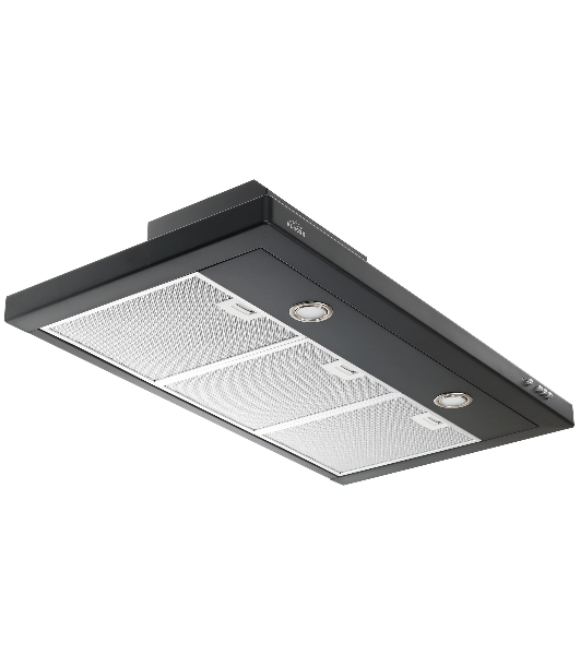 Вытяжка каминная Elikor Квадра 90П-650-К3Д антрацит, 90 см, 650 куб. м/ч, 56 дБ