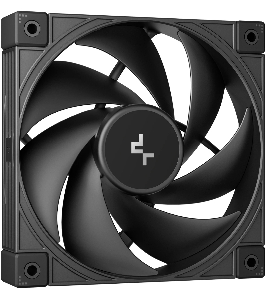 Кулер для процессора DEEPCOOL AK400 G2 DIGITAL NYX LGA1851/1700/1200/115X/AM5/AM4 (12шт/кор, TDP 220W, PWM, Fan 120mm, 4 тепл. трубки, черный) RET