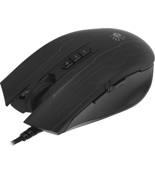 Мышь проводная A4Tech Bloody Q82 черный, 3200 dpi, USB, кнопки - 8