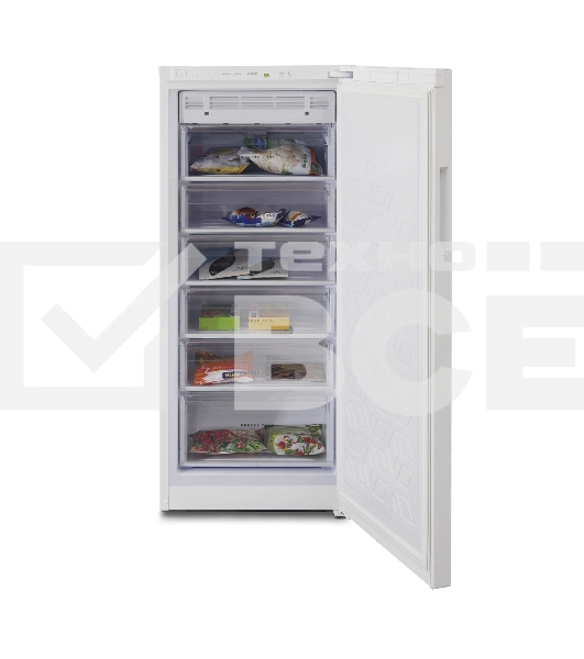 Морозильная камера Бирюса Б-6046SN, белый, 230л, 6 ящиков