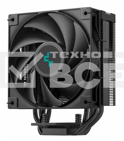 Кулер для процессора DEEPCOOL AG400 DIGITAL BK черный, 120 мм, алюминий/медь, 2100 об/мин, 31.6 дБ, 4 pin, 220 Вт, 152.7 мм
