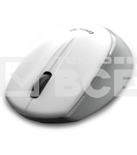 Мышь беспроводная Genius NX-7009 белый/серый, 1200 dpi, радиоканал, USB, кнопки - 3