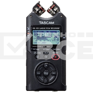 Рекордер мобильный Tascam DR-40X дисплей, запись - MP3, WAV, SD, SDHC, SDXC, время работы - 18 ч
