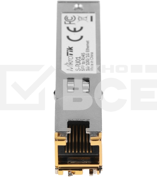 Модуль MIKROTIK 1GBE RJ45 SFP S-RJ01