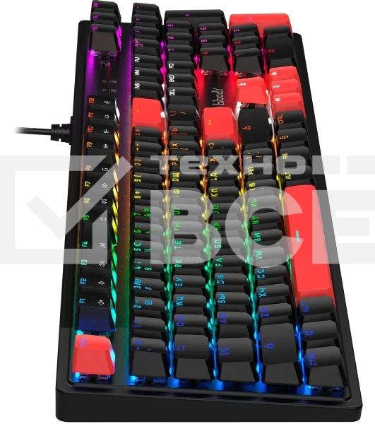 Клавиатура A4Tech Bloody S520N проводная, USB, черный