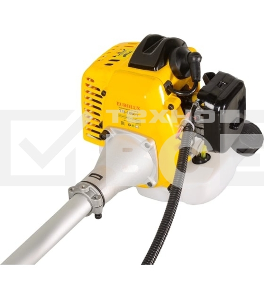 Бензиновый триммер Eurolux TR-1000T 70/2/15 2-х такт,1 кВт, ширина 255мм, бак 700мл, 7 кг