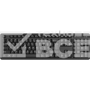 Клавиатура A4Tech KKS-3 проводная, USB, черный