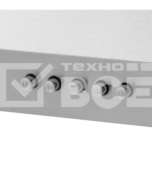 Вытяжка кухонная плоская Krona BRIANA 600 INOX PB нержавеющая сталь